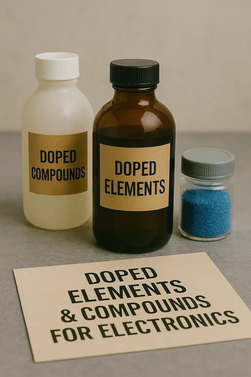 Doped Elements & Compounds for Electronics